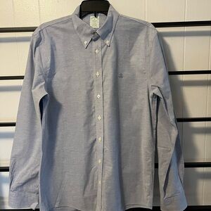 EUC Men's BROOKS BROTHERS Slim Med, LOGO, The Original Polo Shirt, Blue, H13